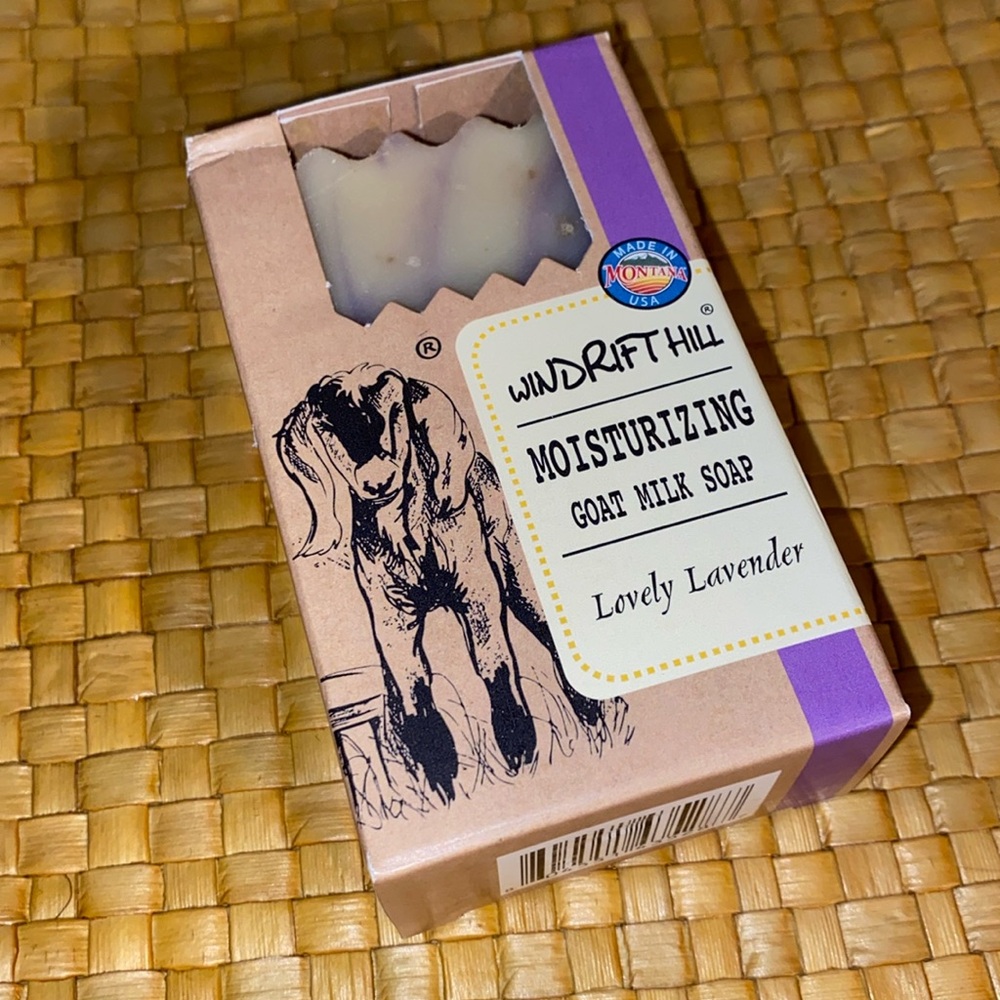 Windrift Hill Lavender Goat Milk Soap 5oz NWOT